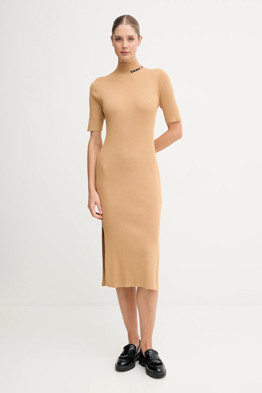Dkny rochie culoarea negru