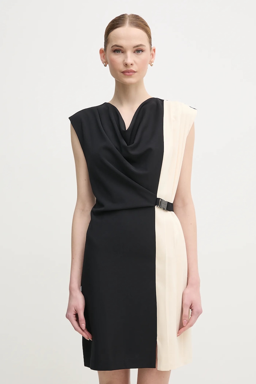 Dkny rochie culoarea negru