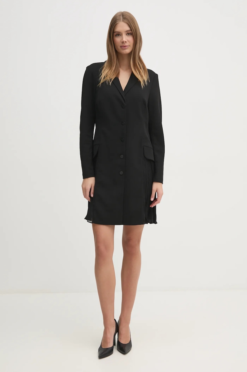 Dkny rochie culoarea negru