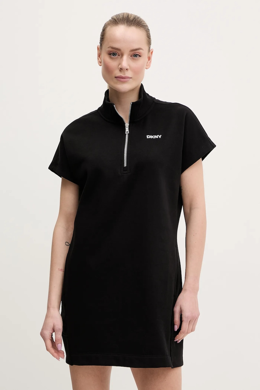 Dkny rochie culoarea negru