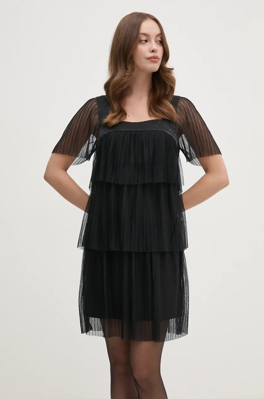 Dkny rochie culoarea negru