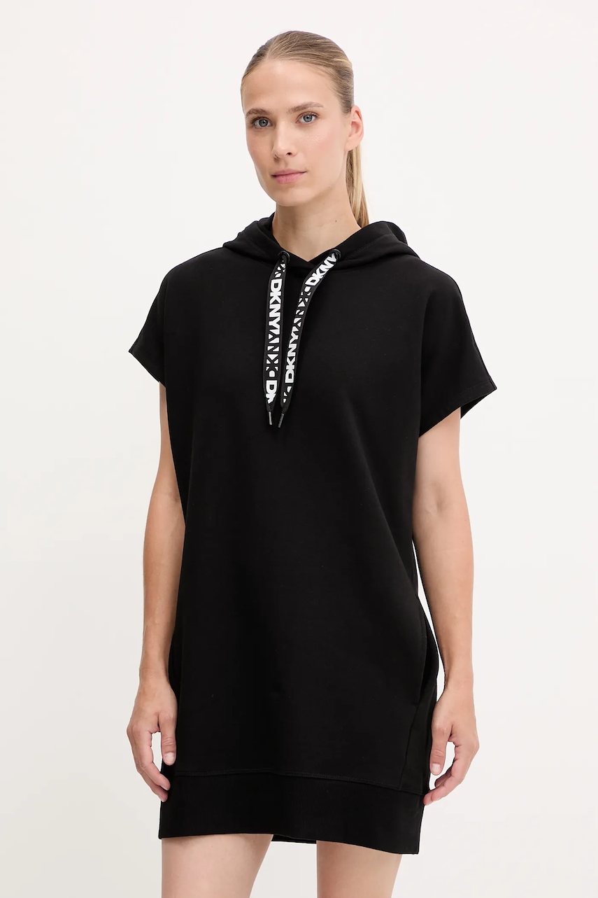 Dkny rochie culoarea negru