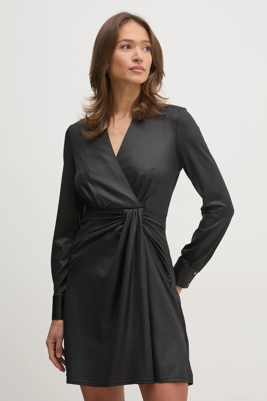 Dkny rochie culoarea negru