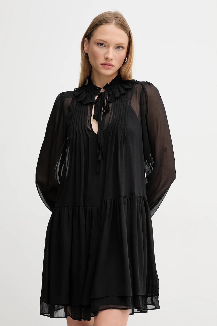 Dkny rochie culoarea negru