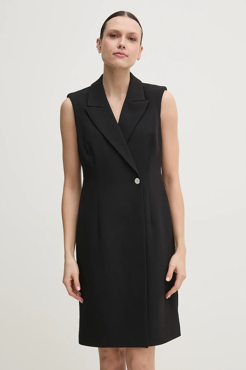 Dkny rochie culoarea negru