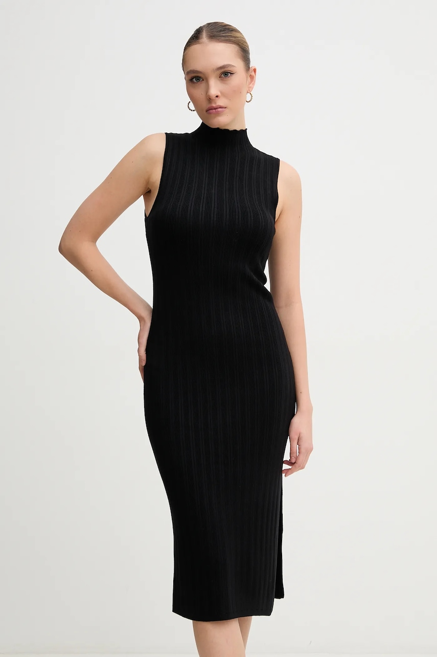 Dkny rochie culoarea negru