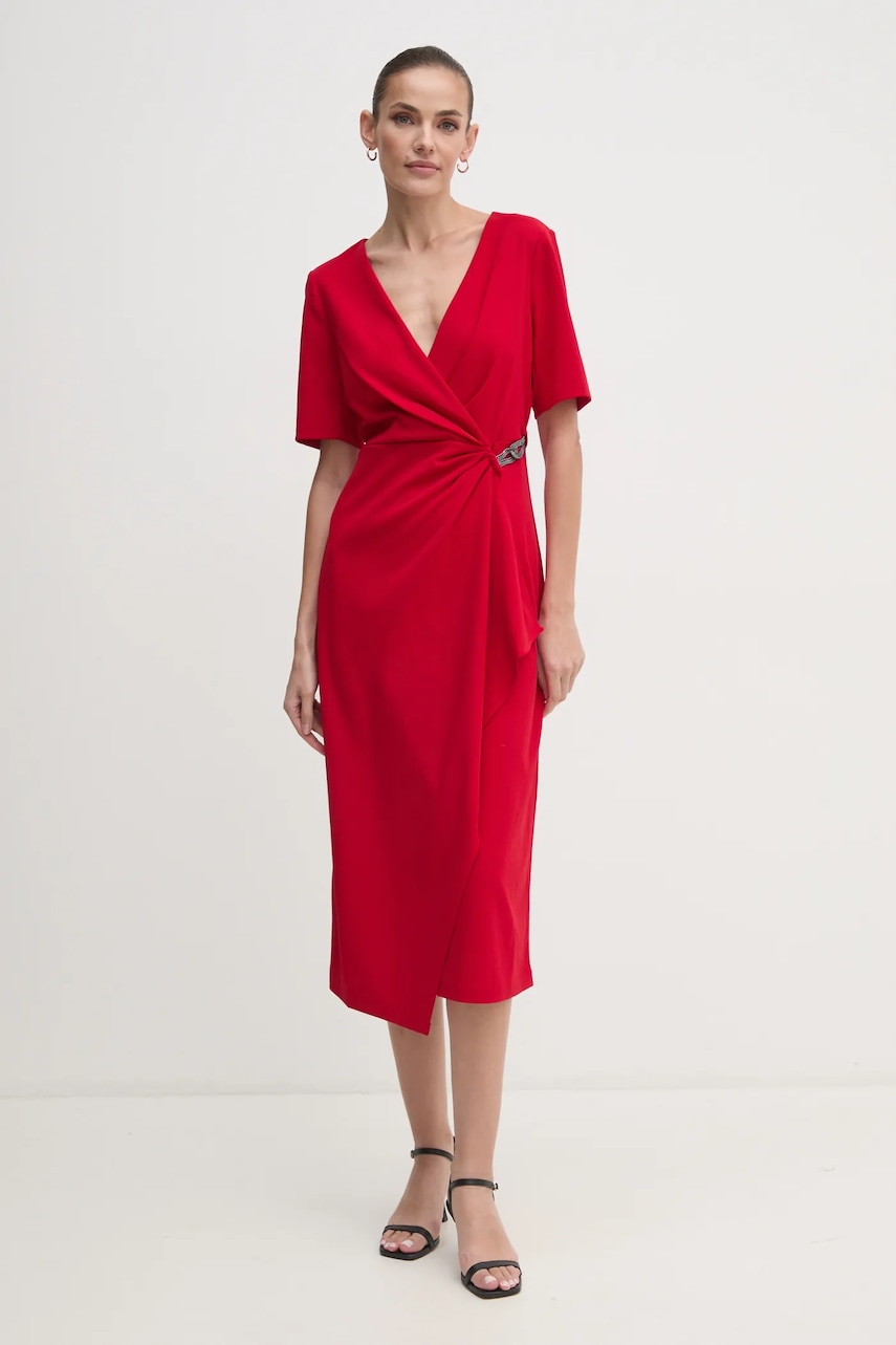 Dkny rochie culoarea rosu