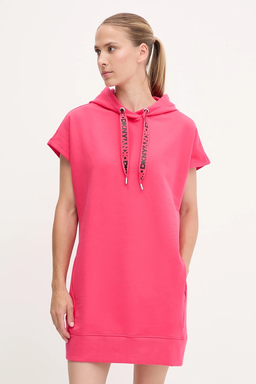 Dkny rochie culoarea roz