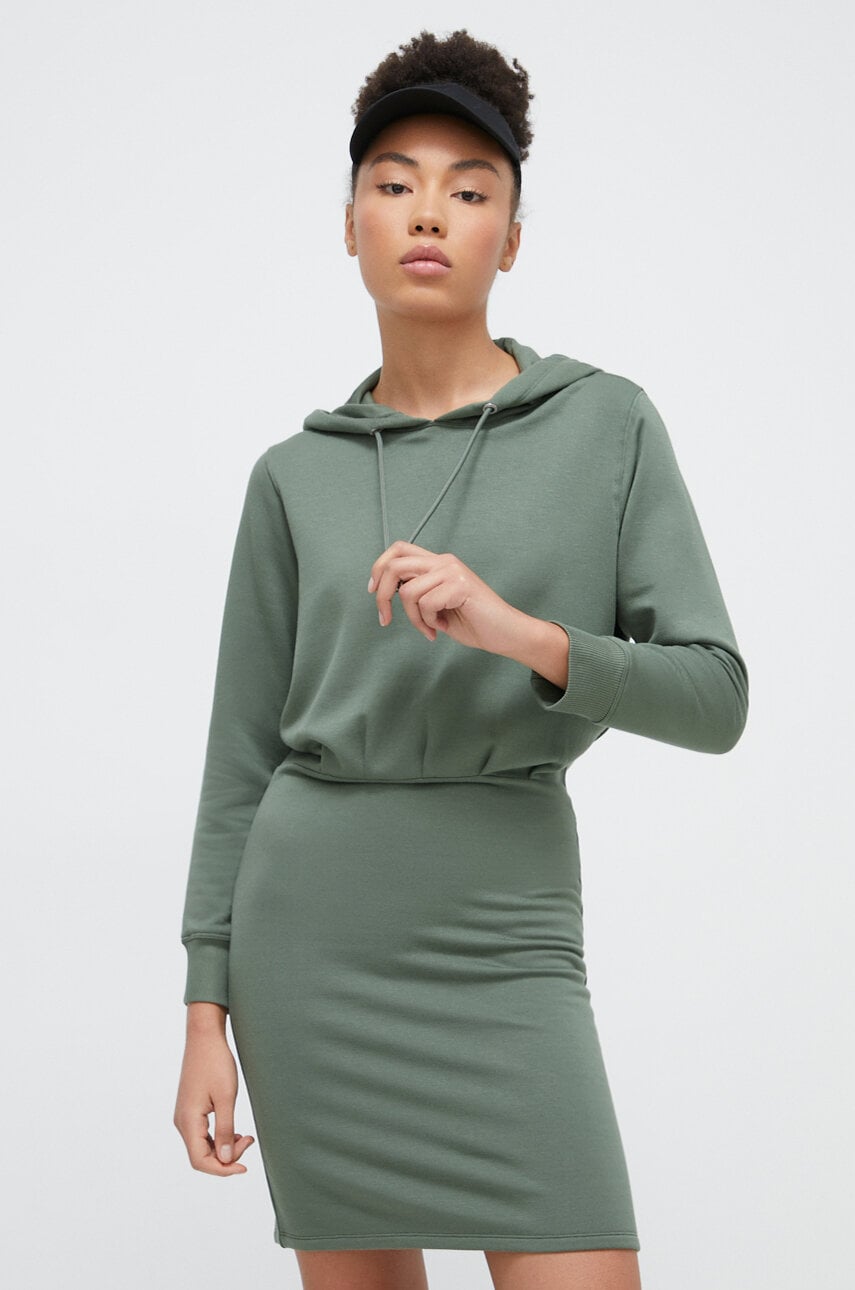 Dkny rochie culoarea verde
