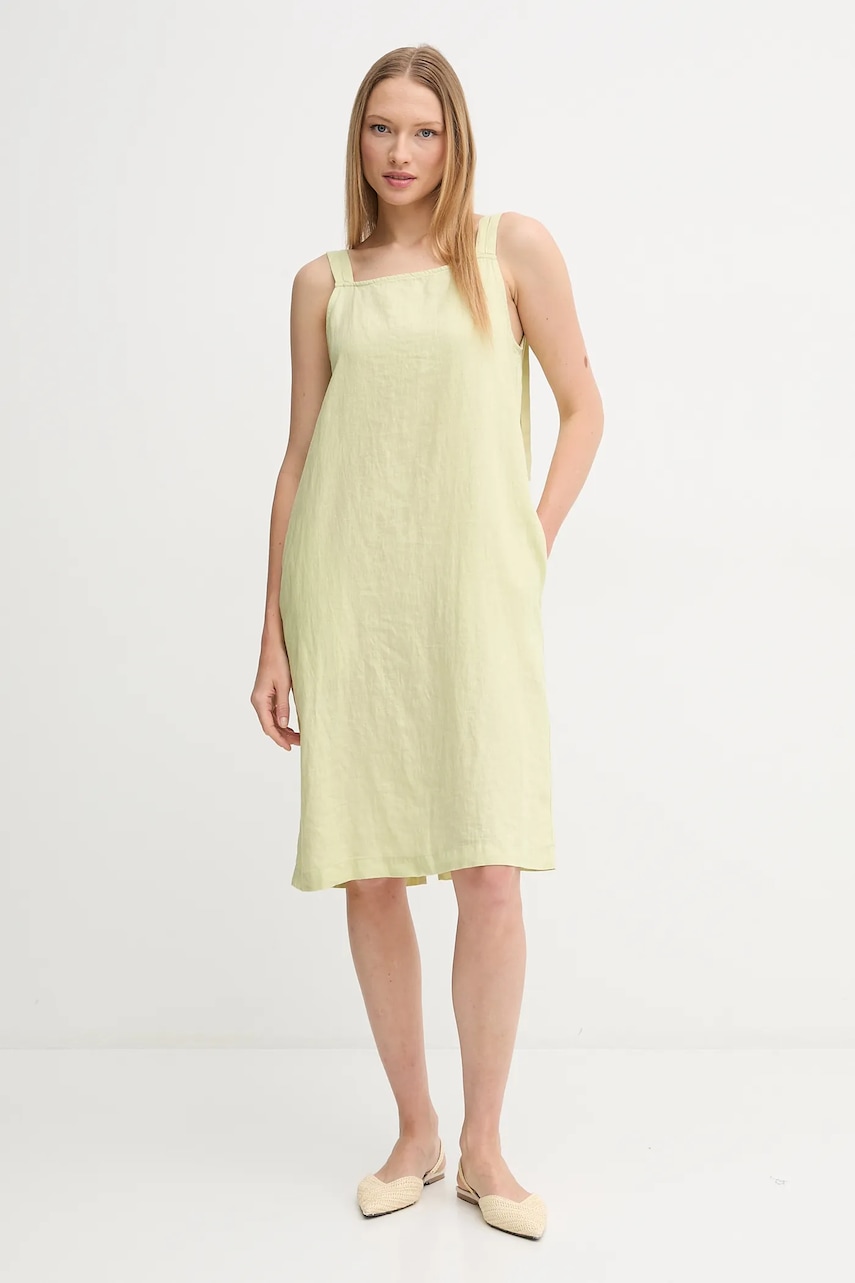 Dkny rochie din in culoarea verde