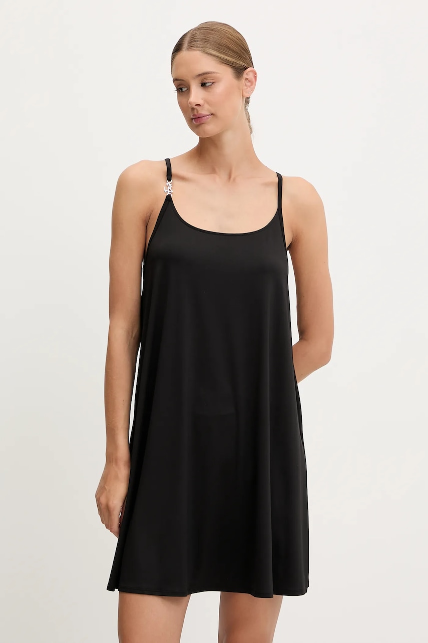 EA7 Emporio Armani rochie culoarea negru