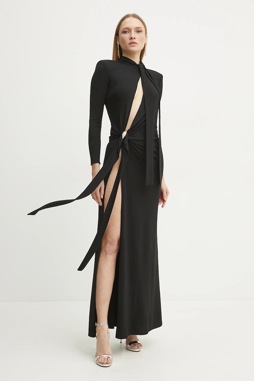Elisabetta Franchi rochie culoarea negru