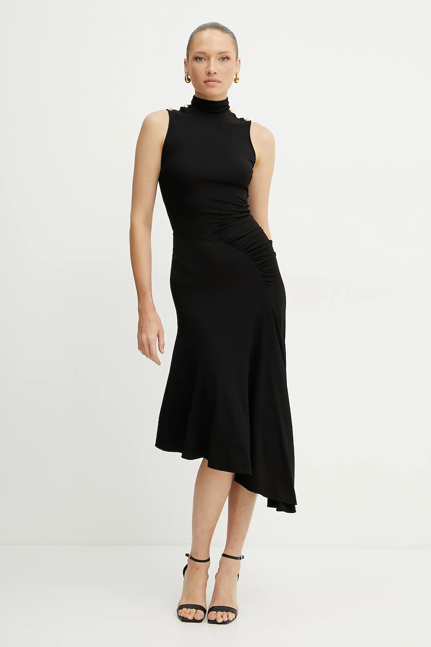 Elisabetta Franchi rochie culoarea negru