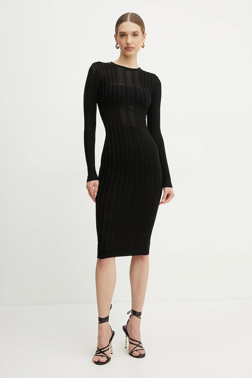 Elisabetta Franchi rochie culoarea negru
