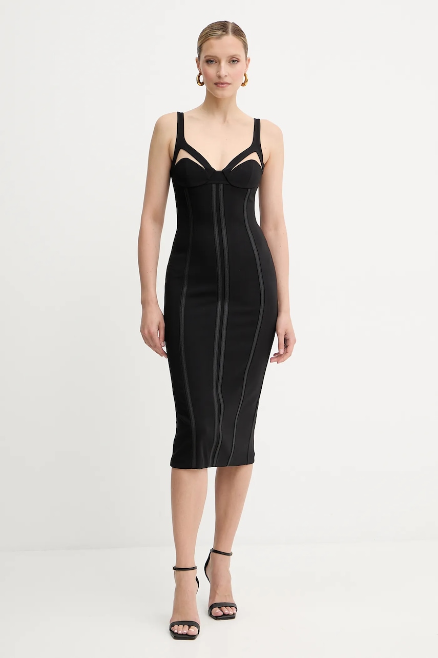 Elisabetta Franchi rochie culoarea negru