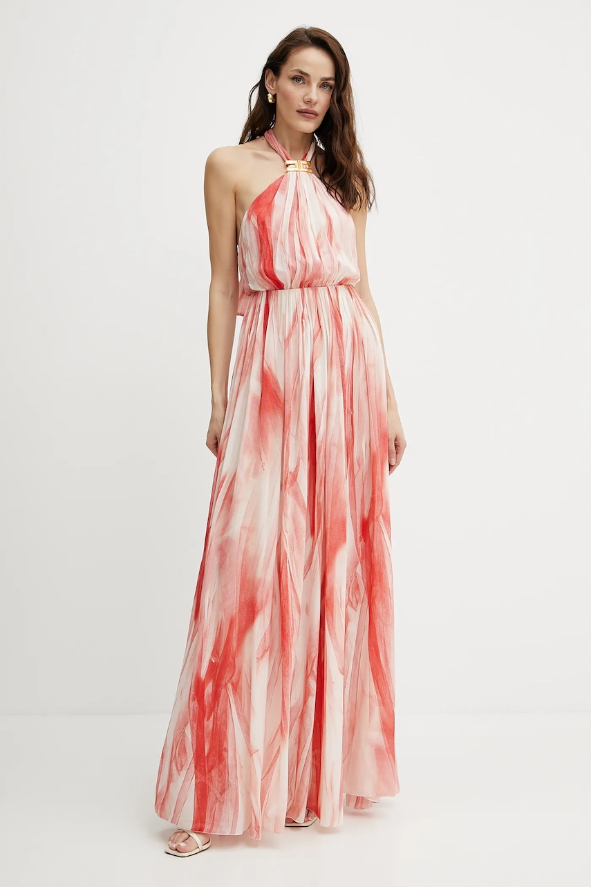 Elisabetta Franchi rochie culoarea roz