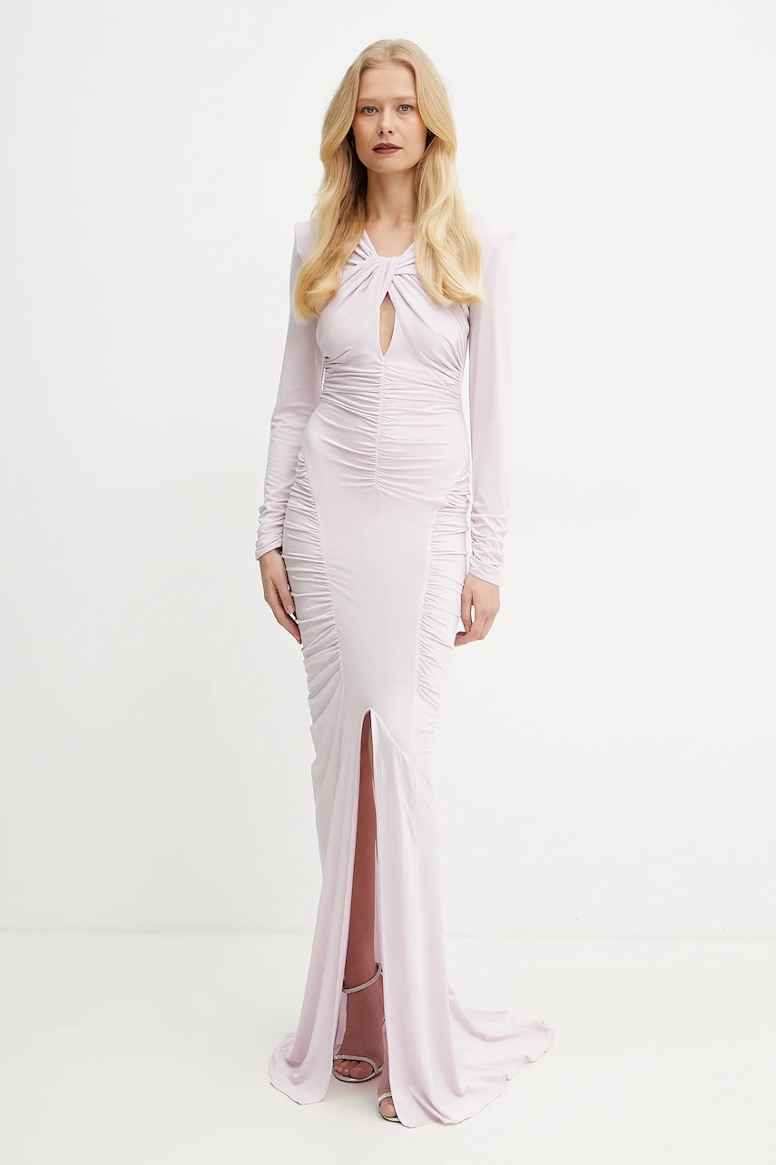 Elisabetta Franchi rochie culoarea roz