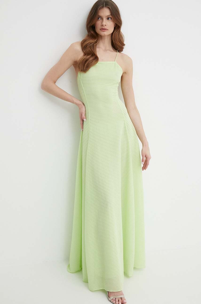 Emporio Armani rochie culoarea verde