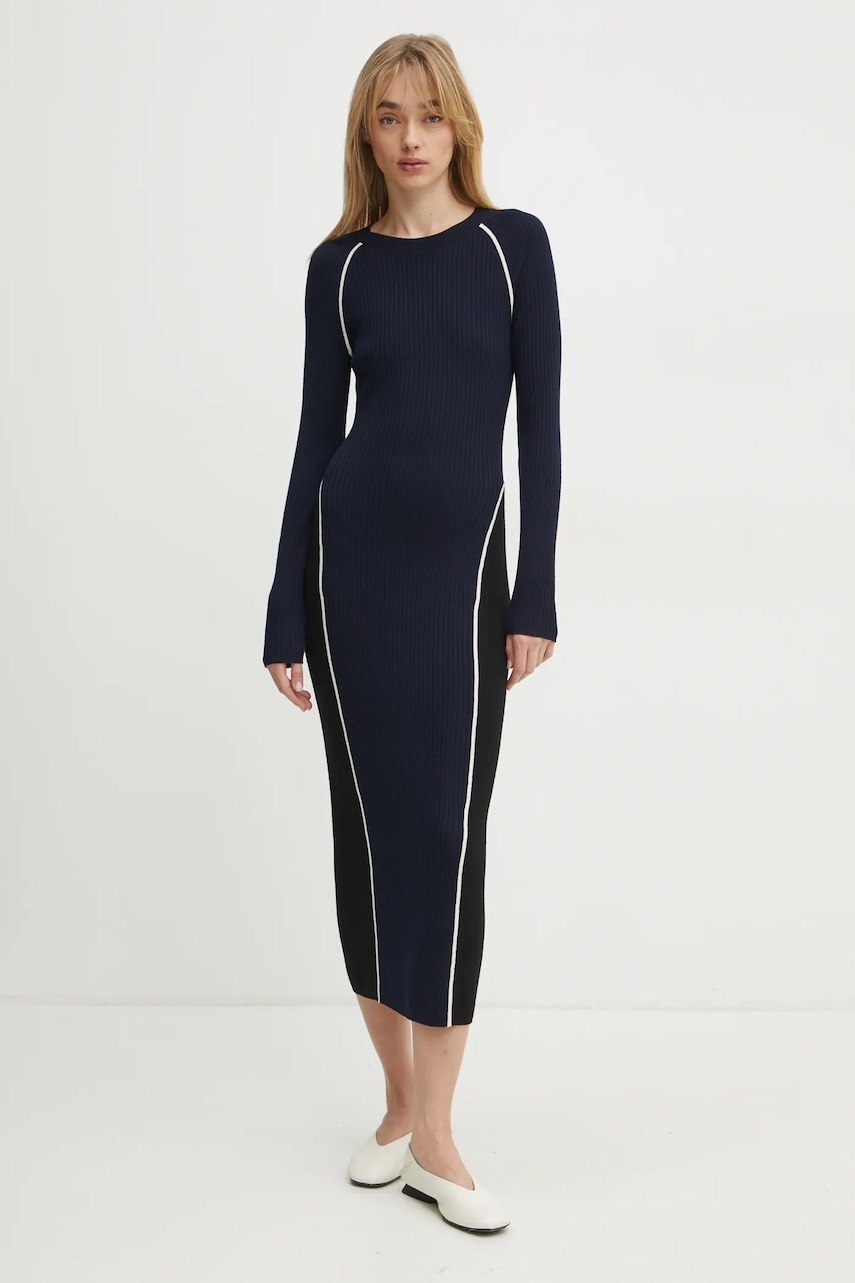 FROM FUTURE rochie culoarea bleumarin