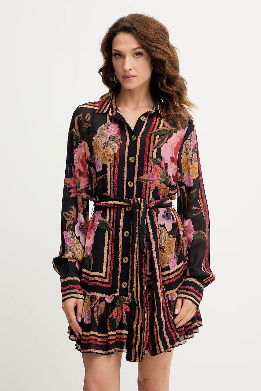 Farm Rio rochie culoarea negru