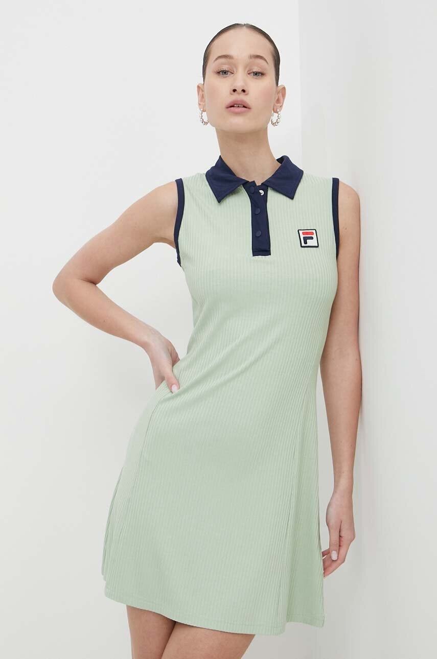 Fila rochie Lahore culoarea verde