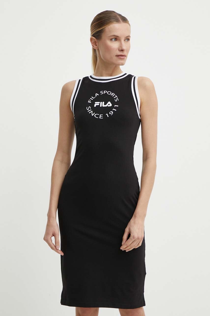 Fila rochie Lublin culoarea negru