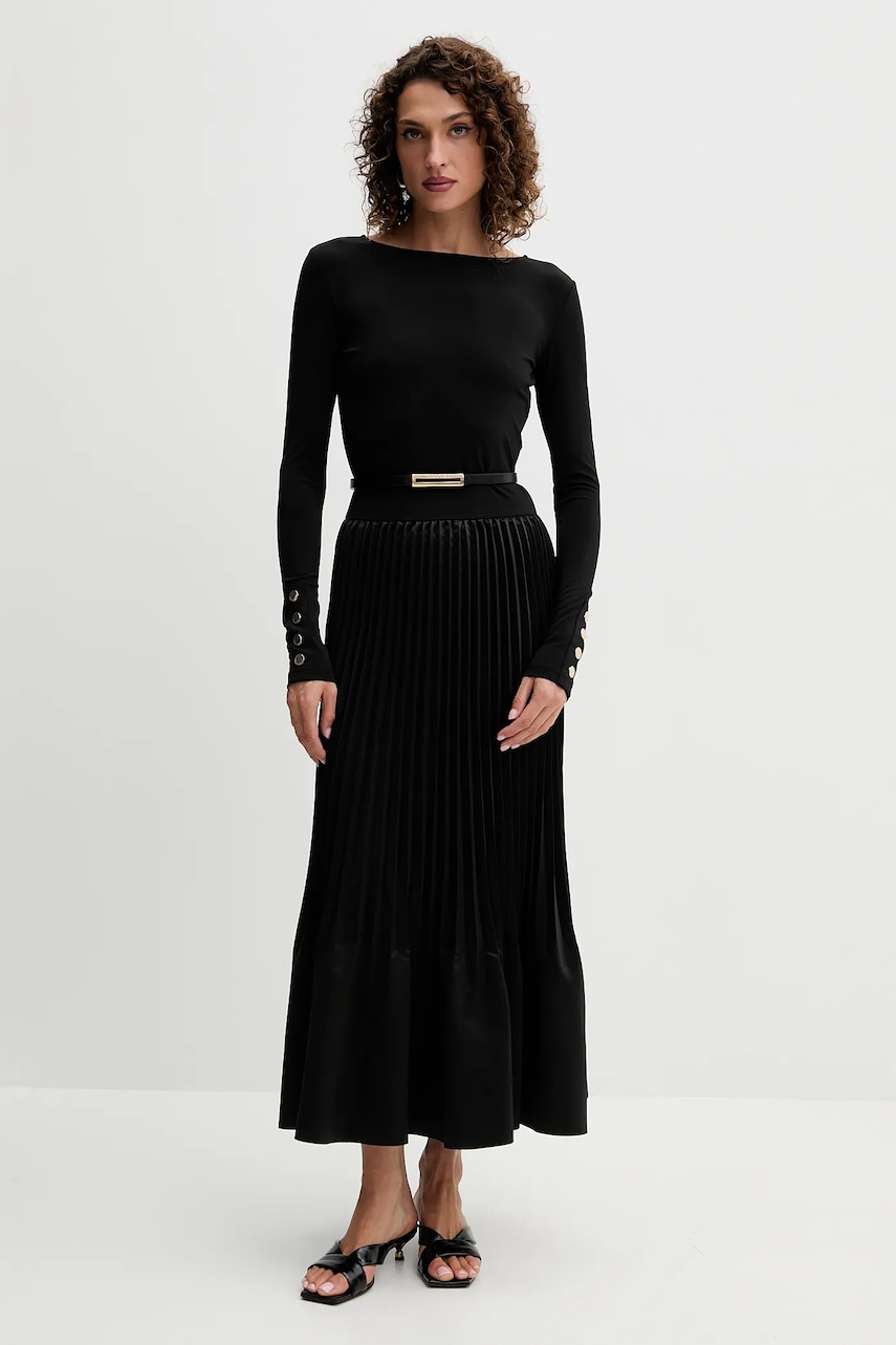 Fracomina rochie culoarea negru