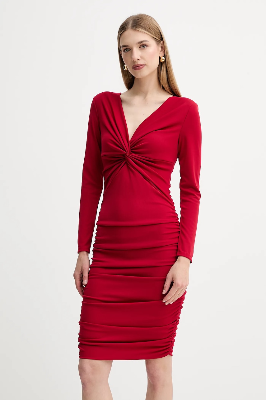 Fracomina rochie culoarea roșu