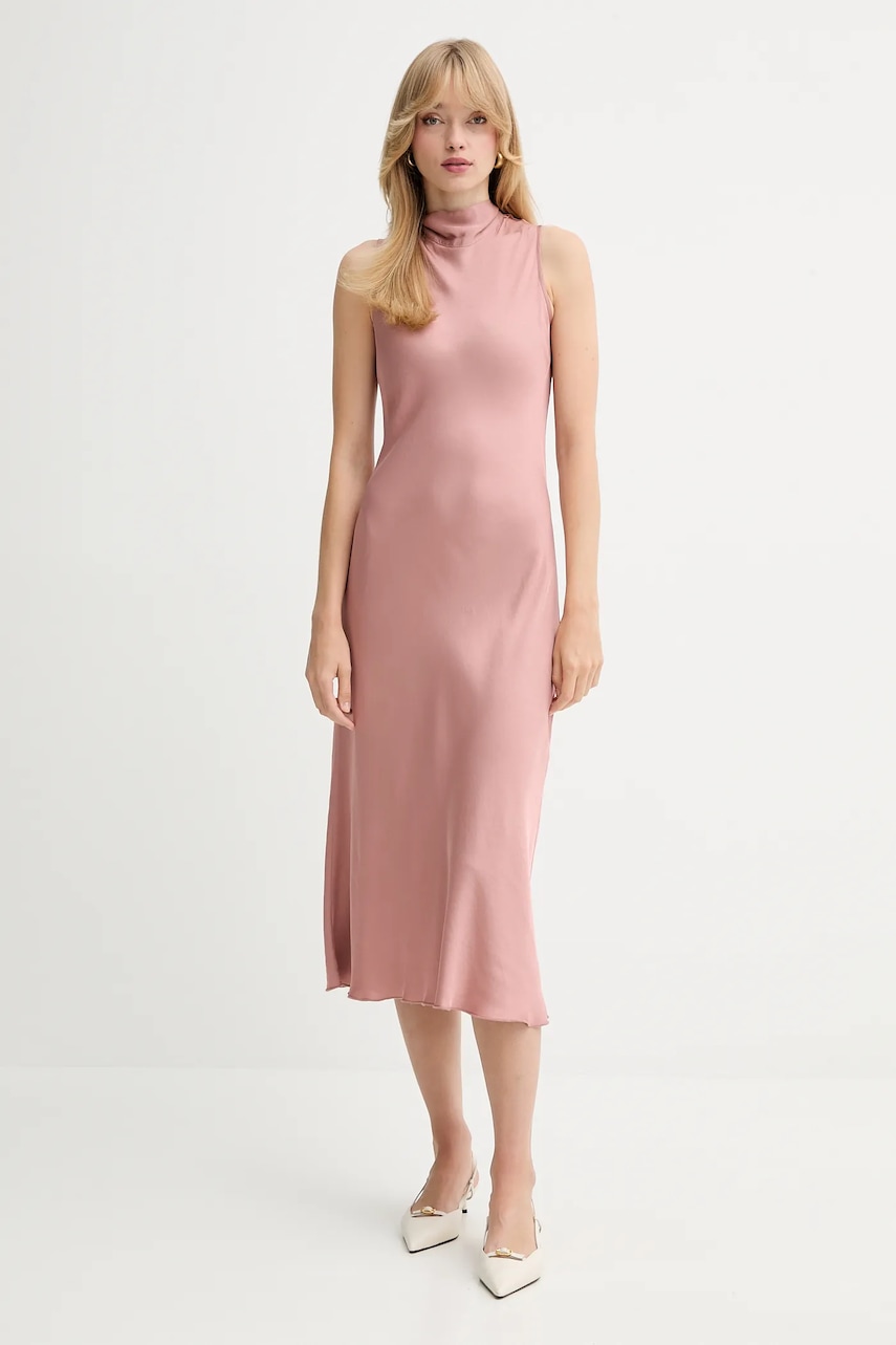 Fracomina rochie culoarea roz