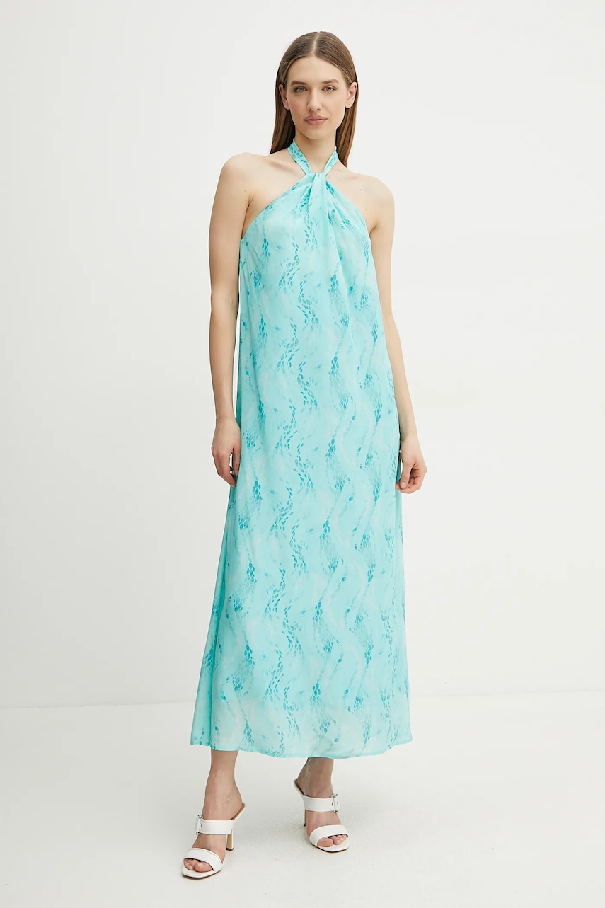 Fracomina rochie culoarea turcoaz