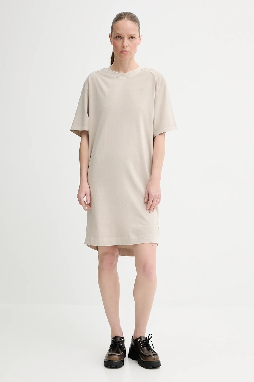 G-Star rochie culoarea bej