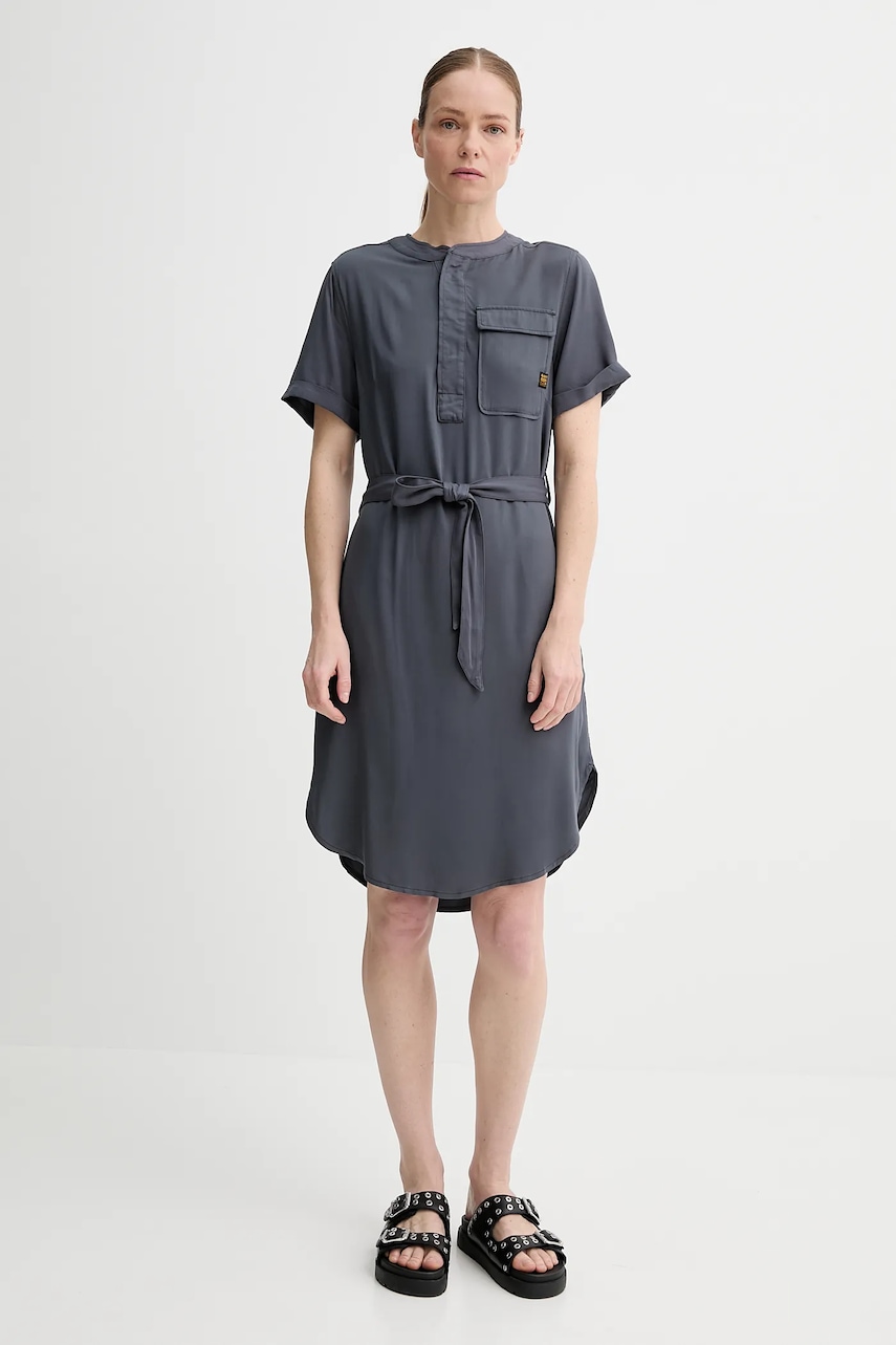 G-Star rochie culoarea gri