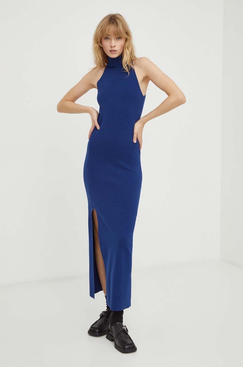 G-Star rochie din bumbac maxi