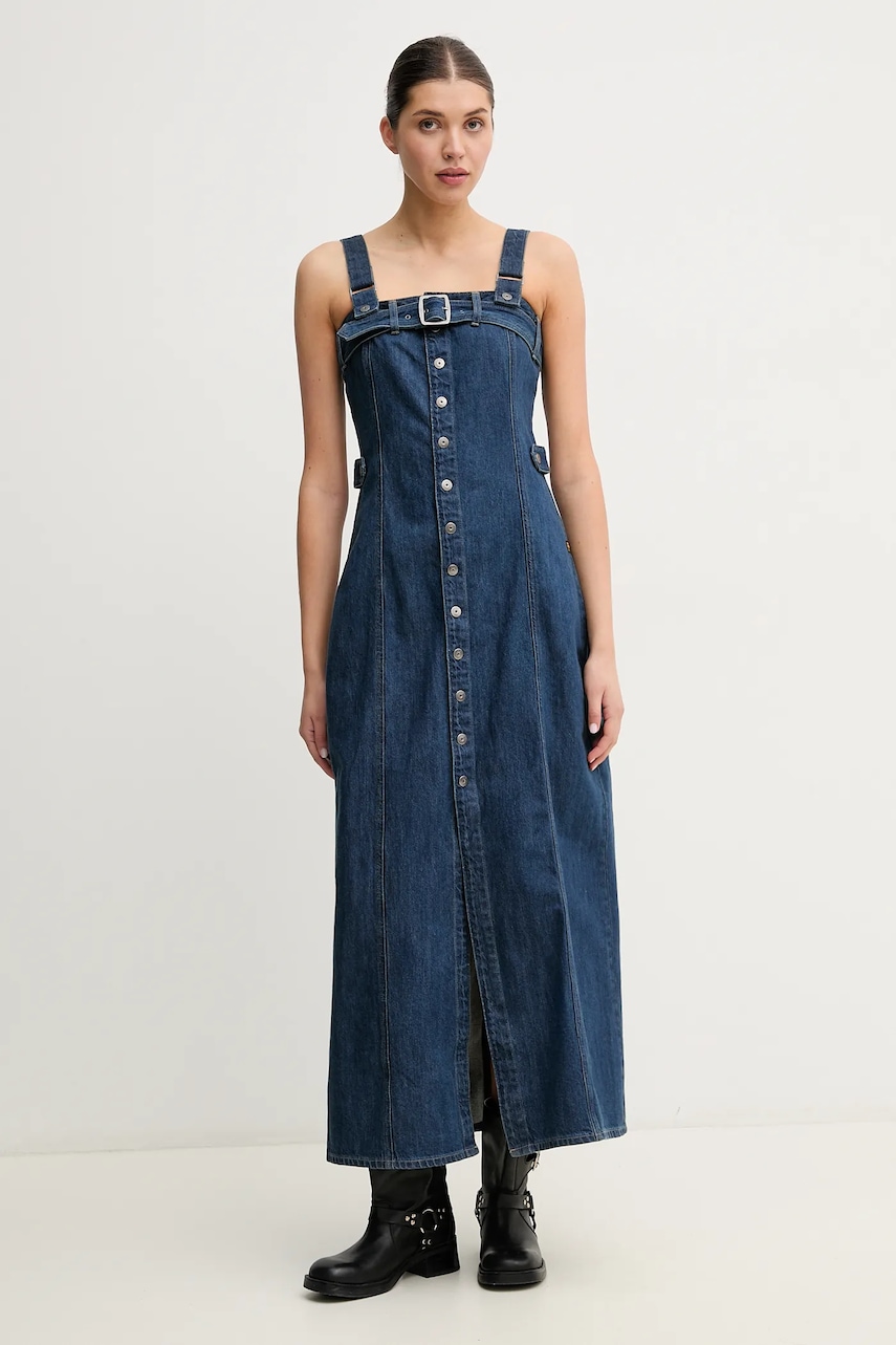 G-Star rochie din denim maxi