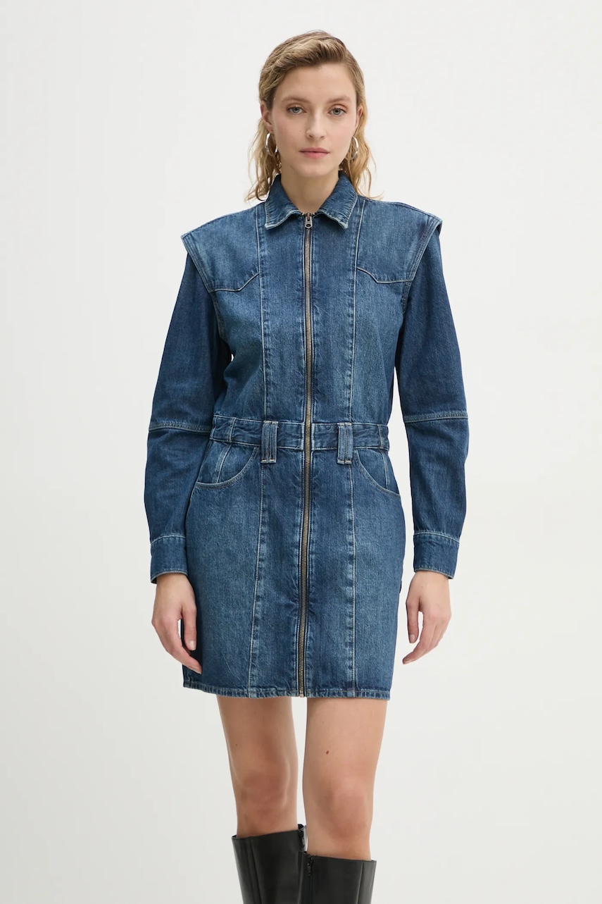 G-Star rochie din denim mini
