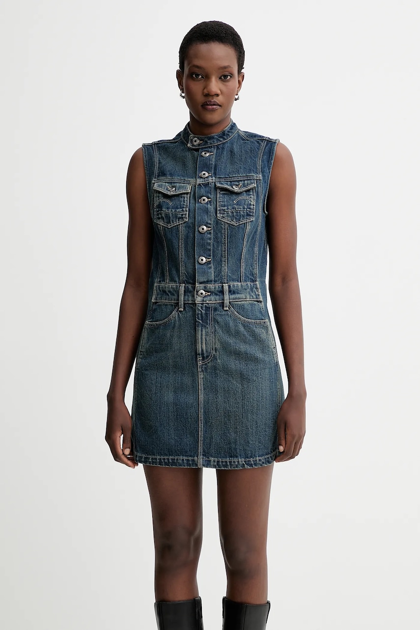G-Star rochie jeans mini