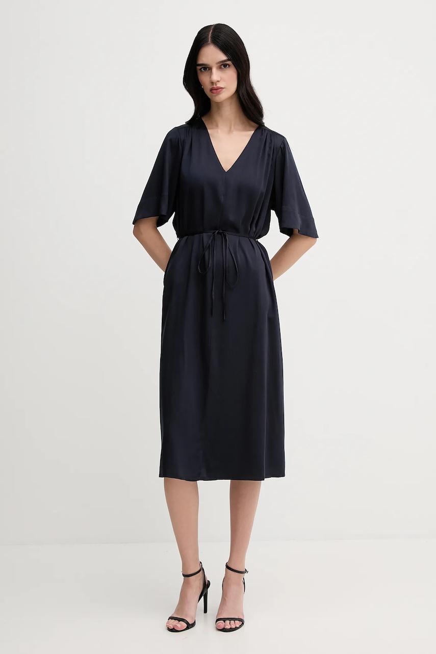 Gant rochie culoarea bleumarin