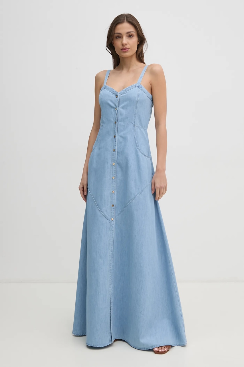 Gaudi rochie din denim maxi