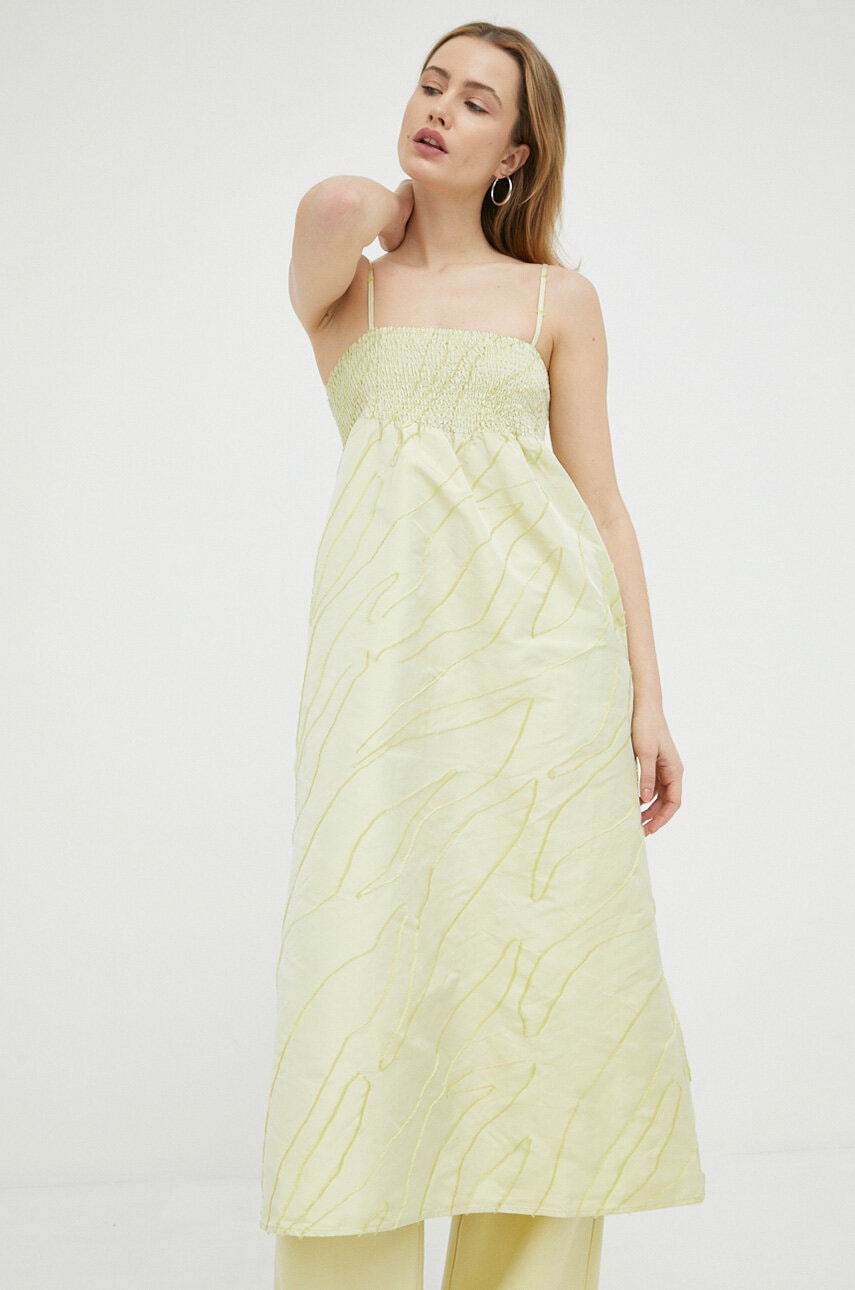 Gestuz rochie Juniper culoarea verde