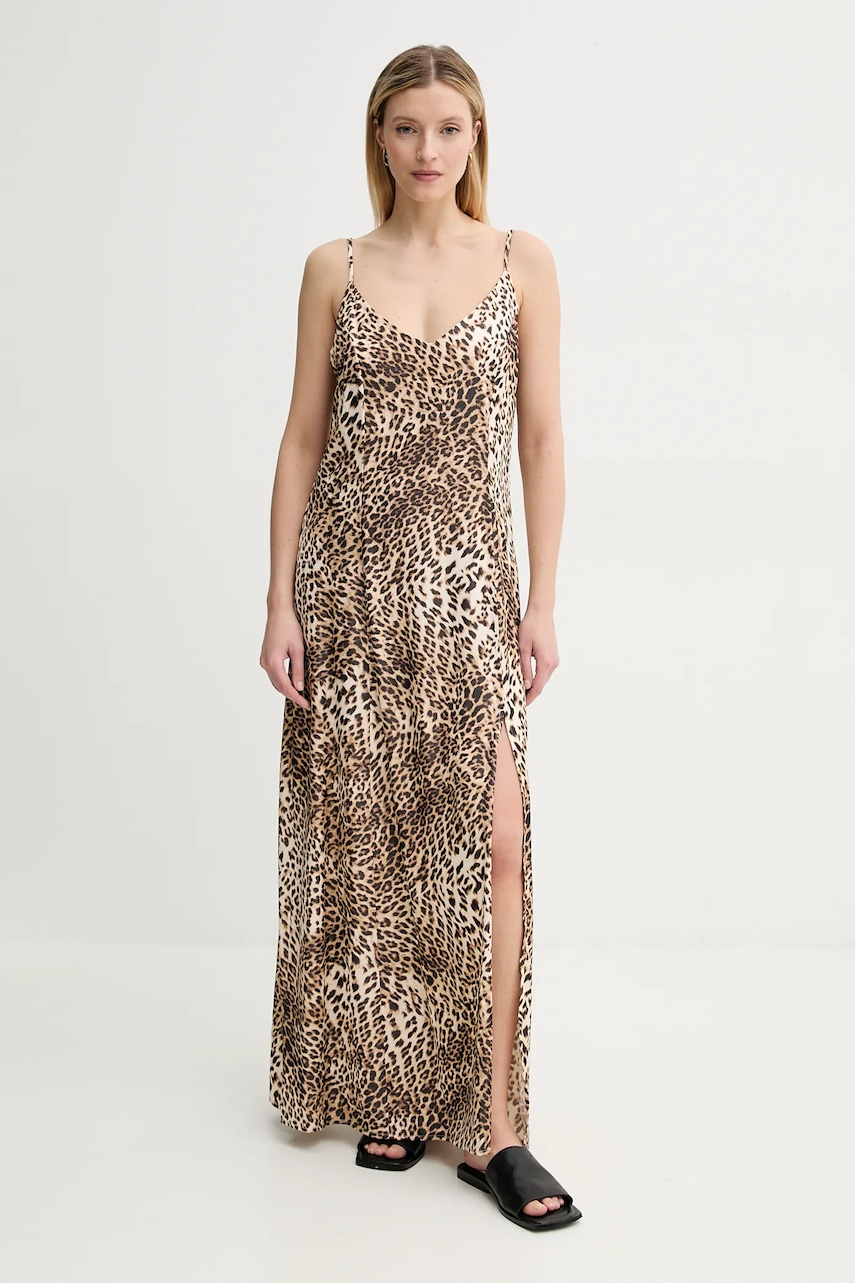 Gestuz rochie culoarea bej