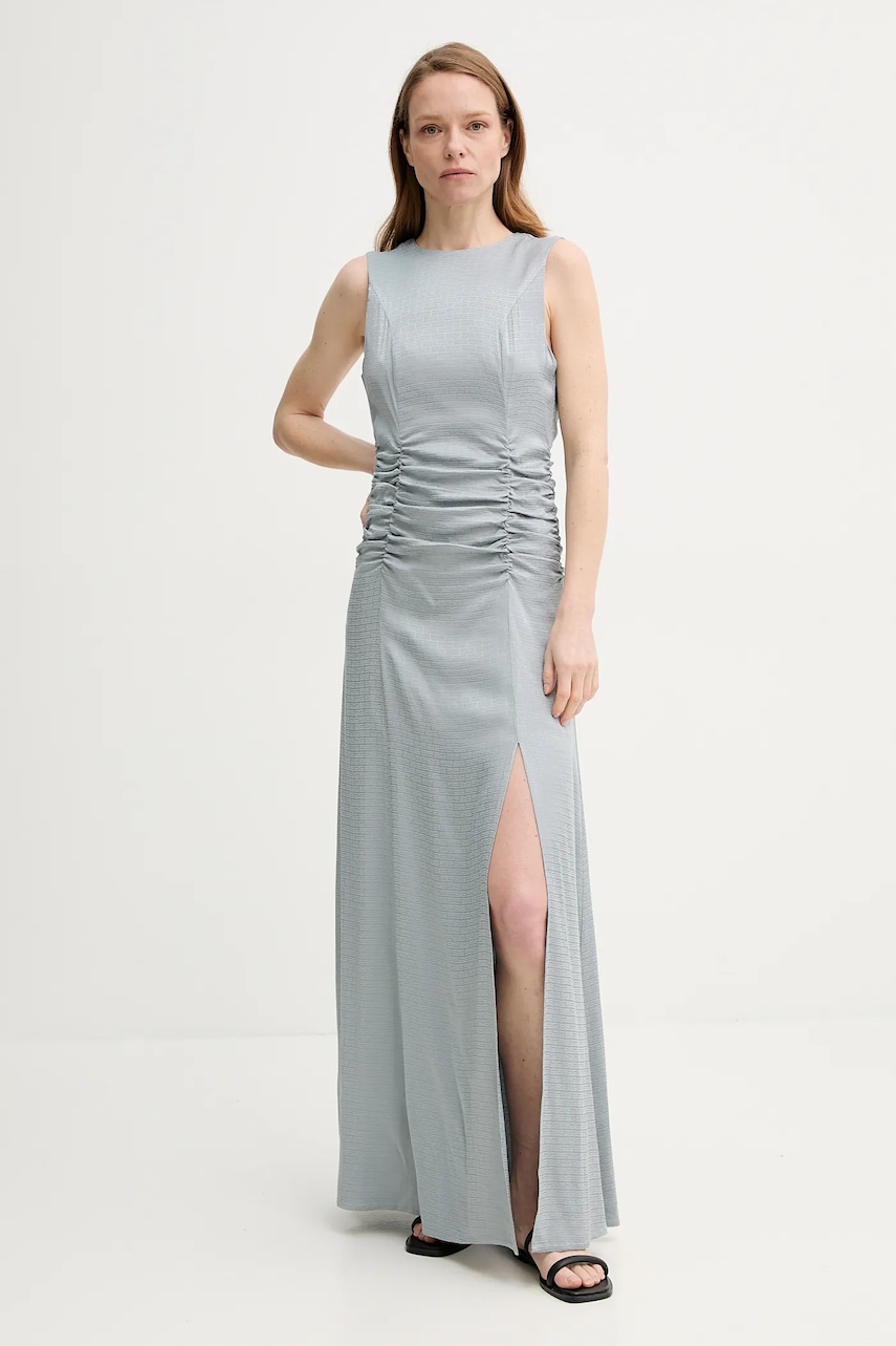 Gestuz rochie culoarea gri