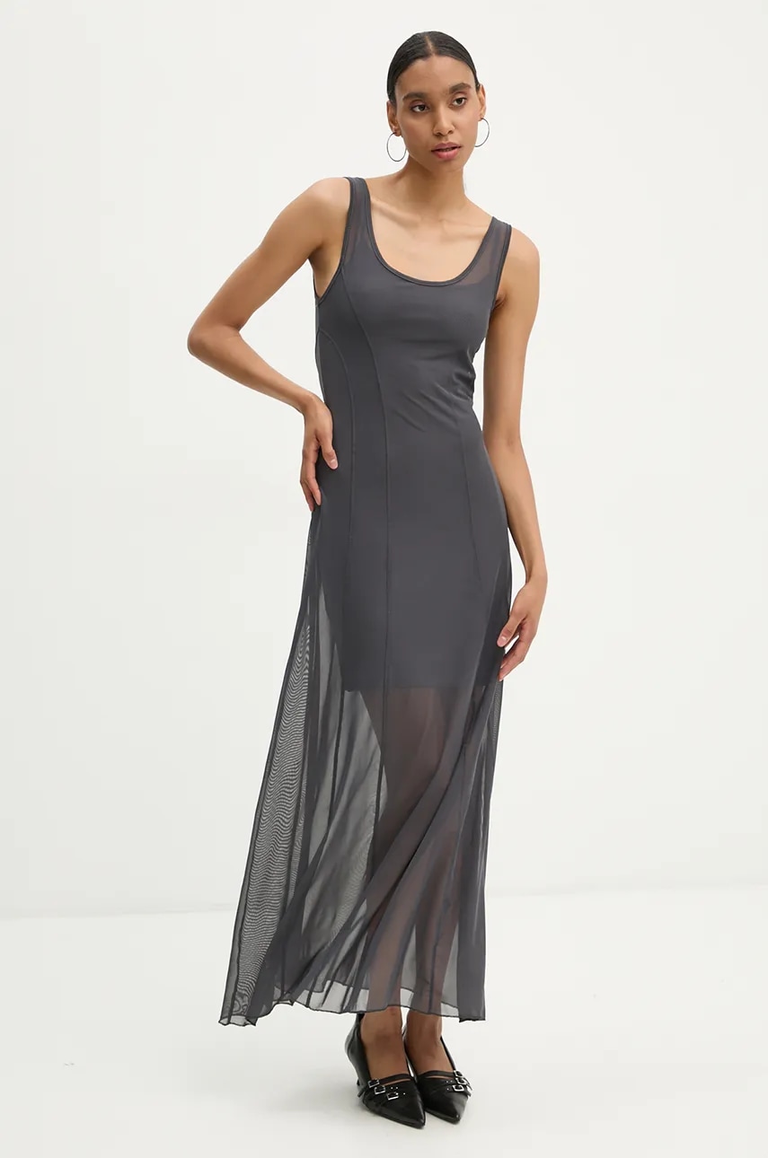 Gestuz rochie culoarea gri