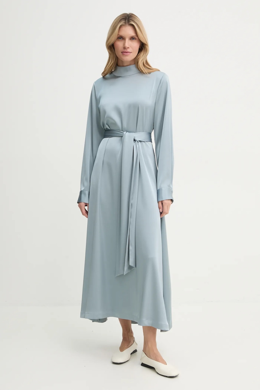 Gestuz rochie culoarea gri