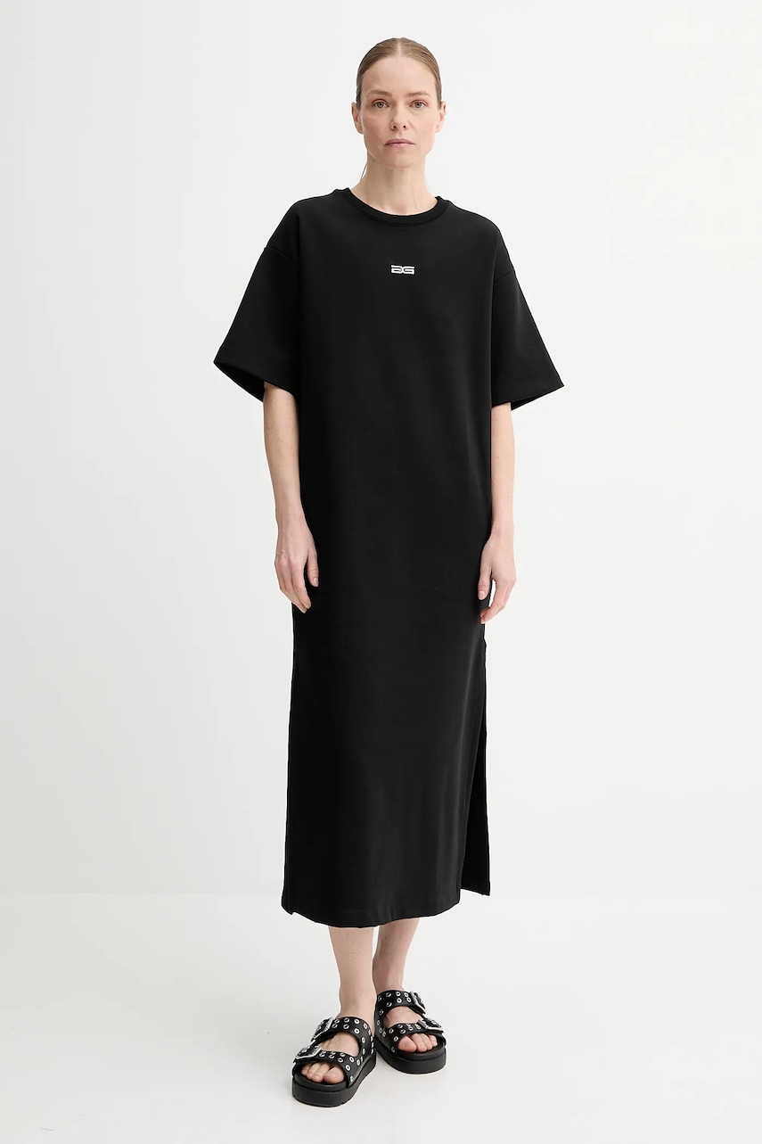 Gestuz rochie culoarea negru