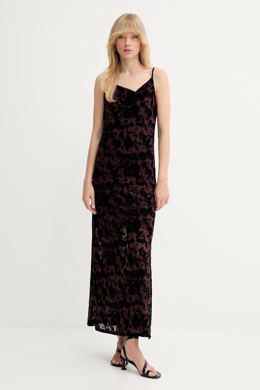 Gestuz rochie culoarea negru