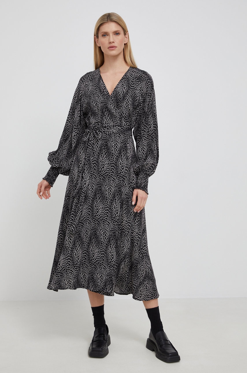 Gestuz rochie culoarea negru