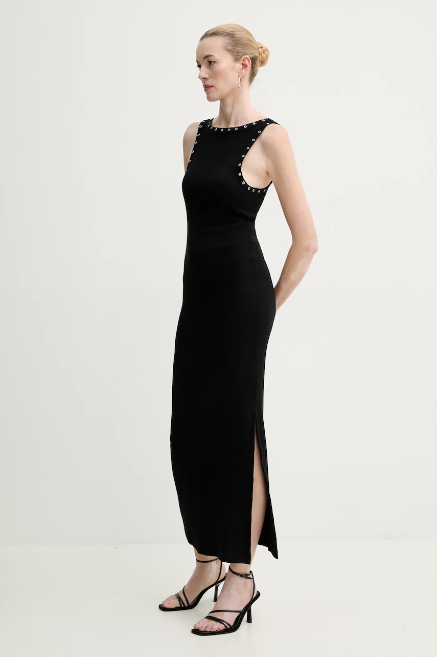 Gestuz rochie culoarea negru