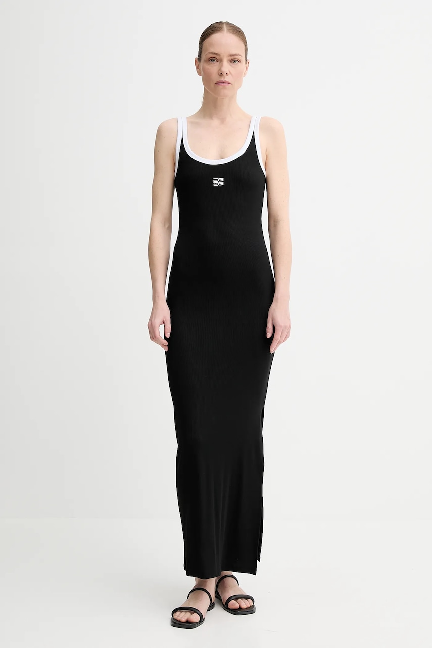Gestuz rochie culoarea negru