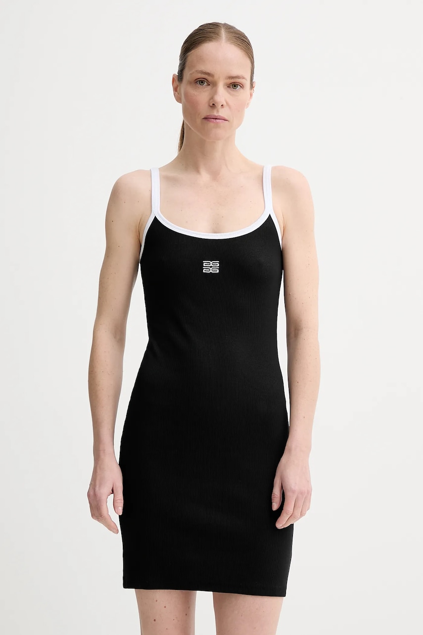 Gestuz rochie culoarea negru