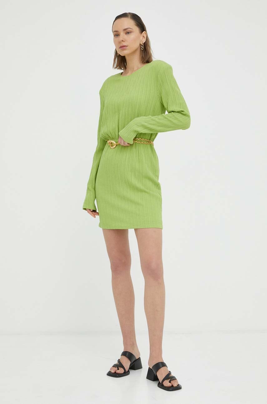 Gestuz rochie culoarea verde